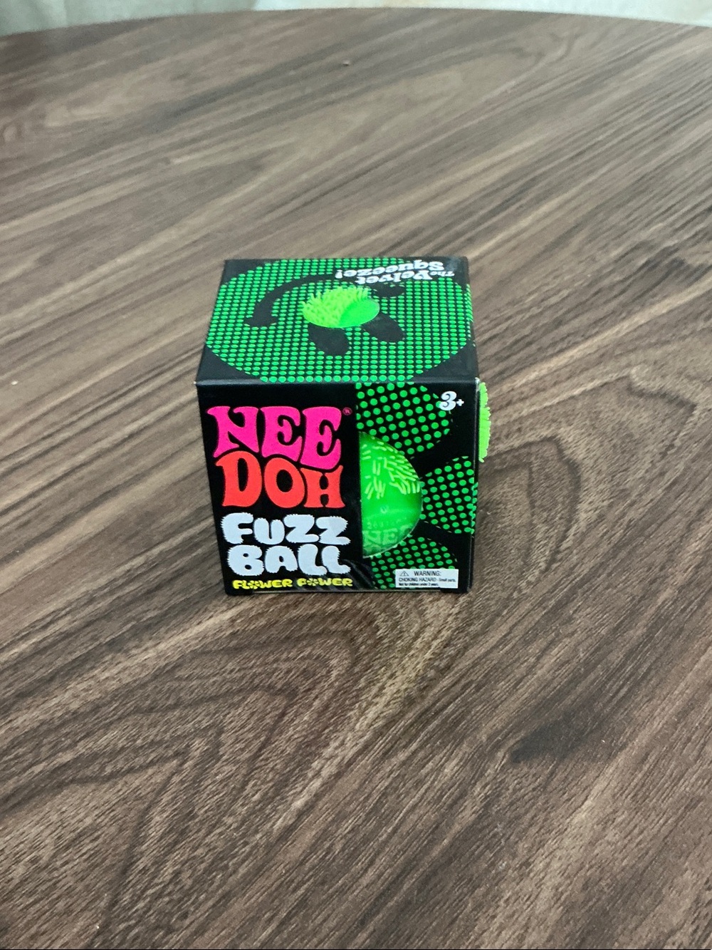 Fuzz Ball Kids Toy - Green